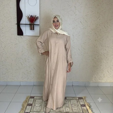 🌸 القميجة الصيفية الطويلة – أناقة وراحة في قطعة واحدة