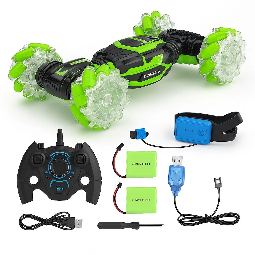 🚀 Voiture Télécommandée Intelligente – Contrôle par Geste