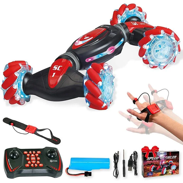 🚀 Voiture Télécommandée Intelligente – Contrôle par Geste