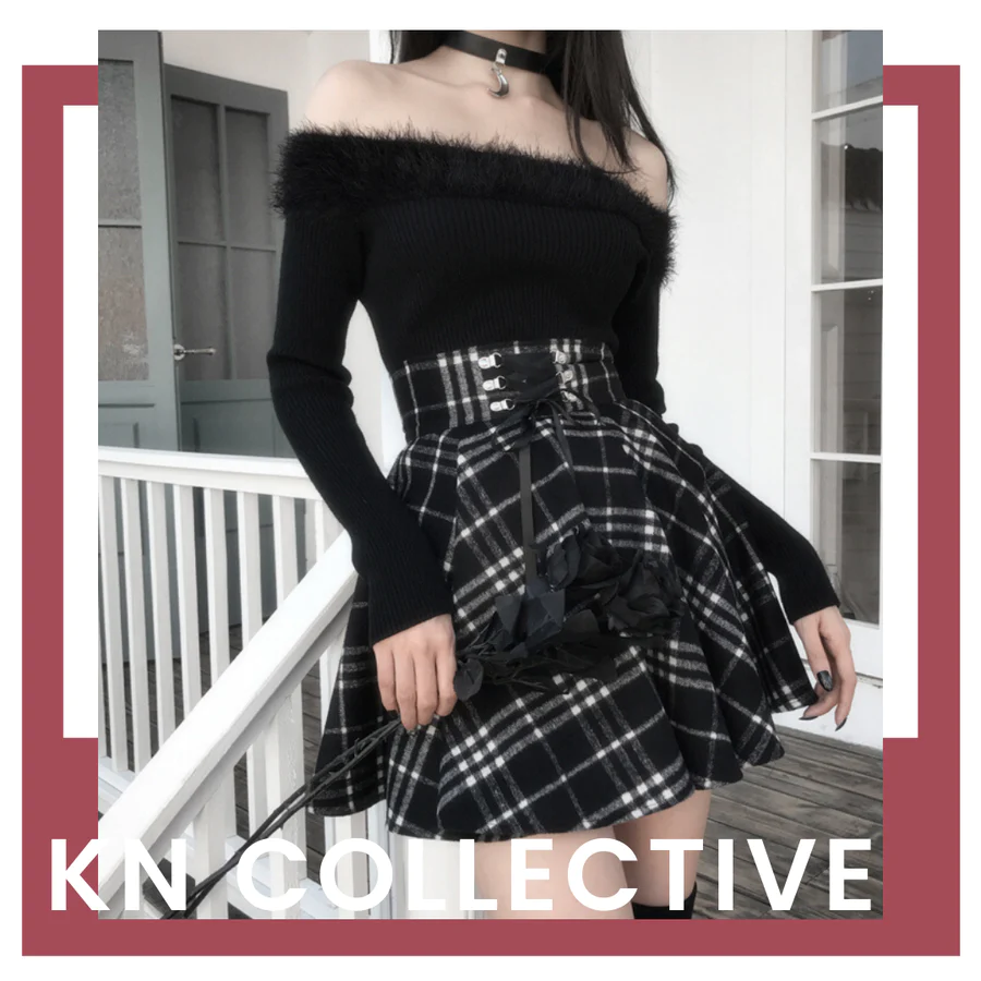 "ARDELLA" HIGH WAISTED SKIRT