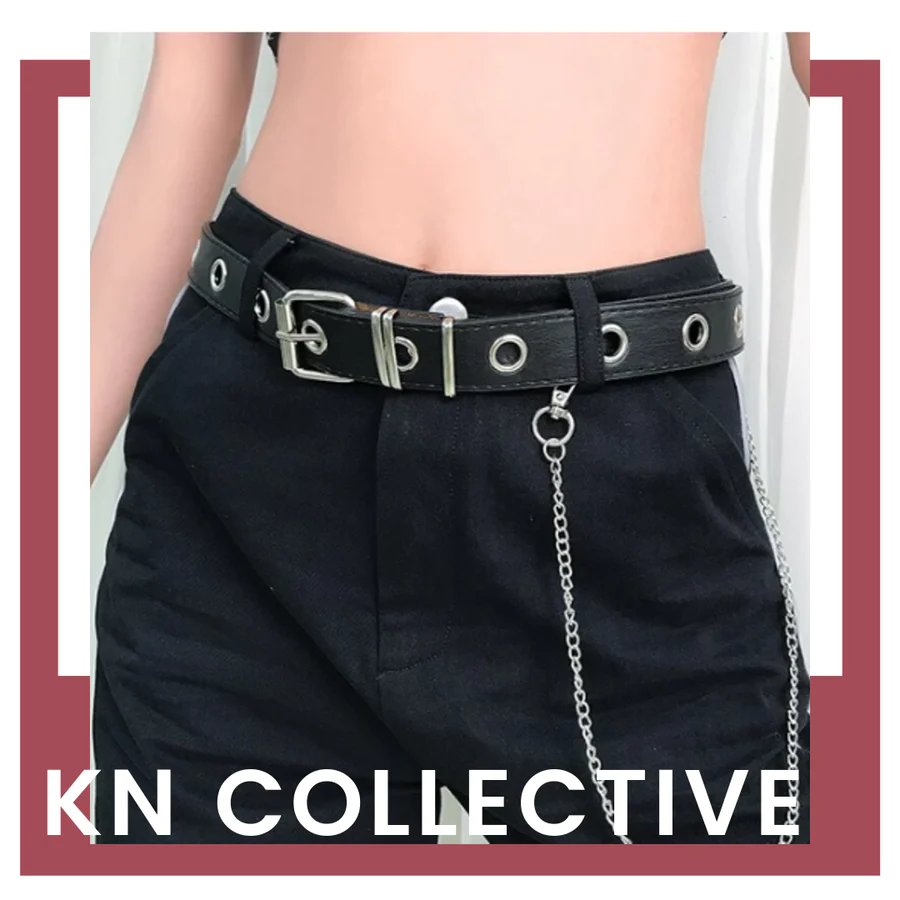 "PUNK PRINCESS" CHAIN BELT