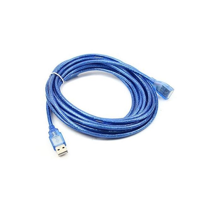 Câble extension - USB2.0 10 mètres - Bleu