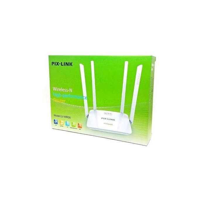 Pix Link Routeur sans fil - Point d’Accès réseau - Répéteur Wifi - 4 Antennes