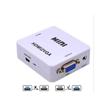 Mini Convertisseur - HDMI Vers VGA - Blanc