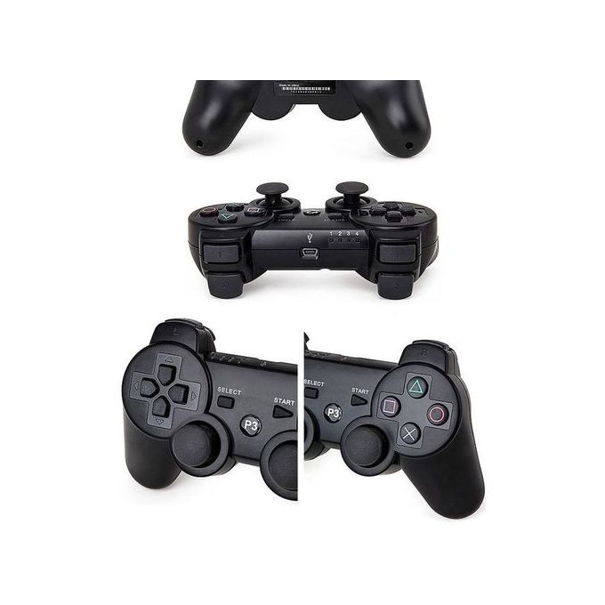 Manette de jeu Ps3 - Sans fil - SIAXIS DUALSHOCK 3 - Noir