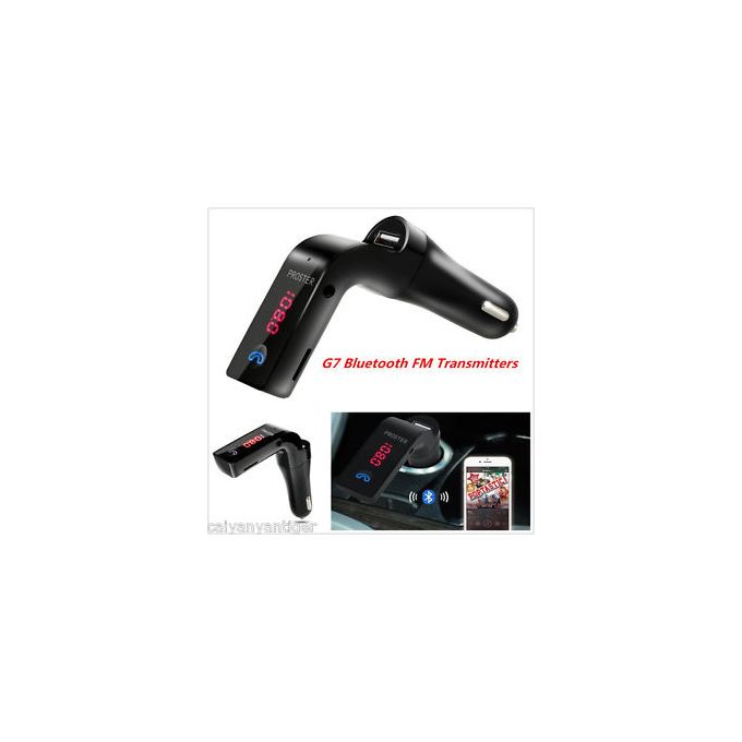 Car G7 Mp3 Car Bluetooth NOIR