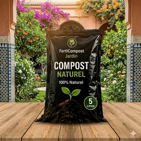 FertiCompost Jardin - كومبوست طبيعي 100% (5L) -
