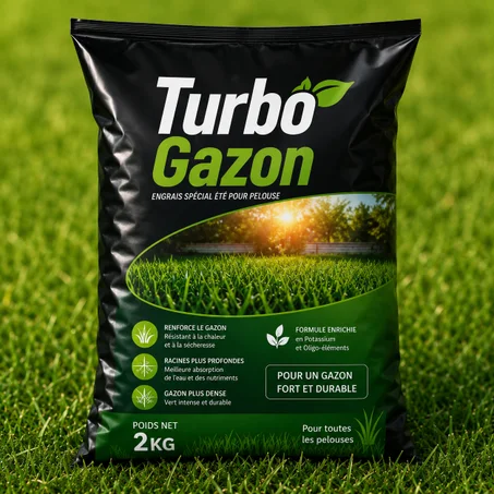 Turbo Gazon – Engrais Premium Anti-Chaleur سماد العشب لمقاومة الحرارة