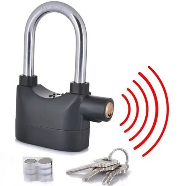 Cadenas de Sécurité Haute Résistance avec Alarme