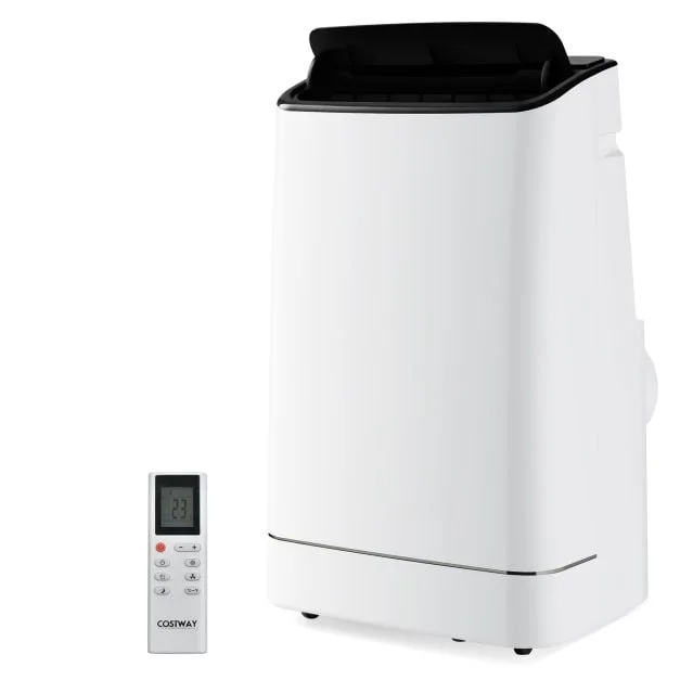 Costway 18000 BTU Portable Air Conditioner 4-in-1 Remote Control