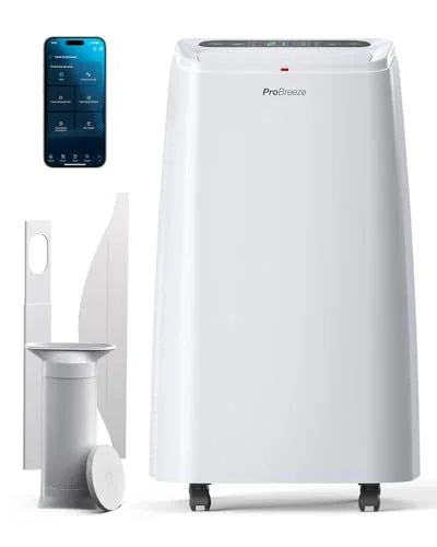 Pro Breeze 12000 BTU Portable Air Conditioner Smart WiFi