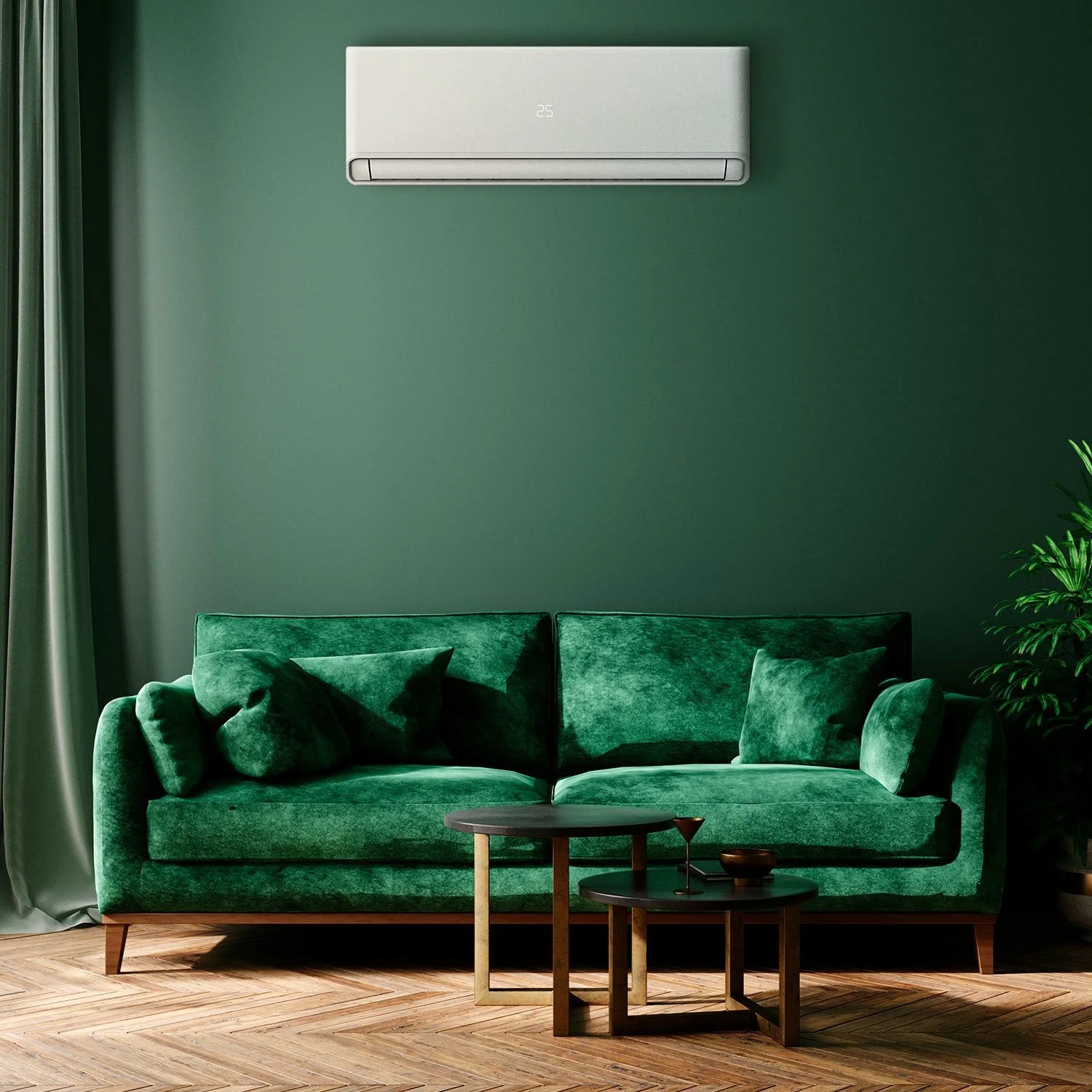 electriQ Easy-Fit 12000 BTU Split Air Conditioner Heat Pump