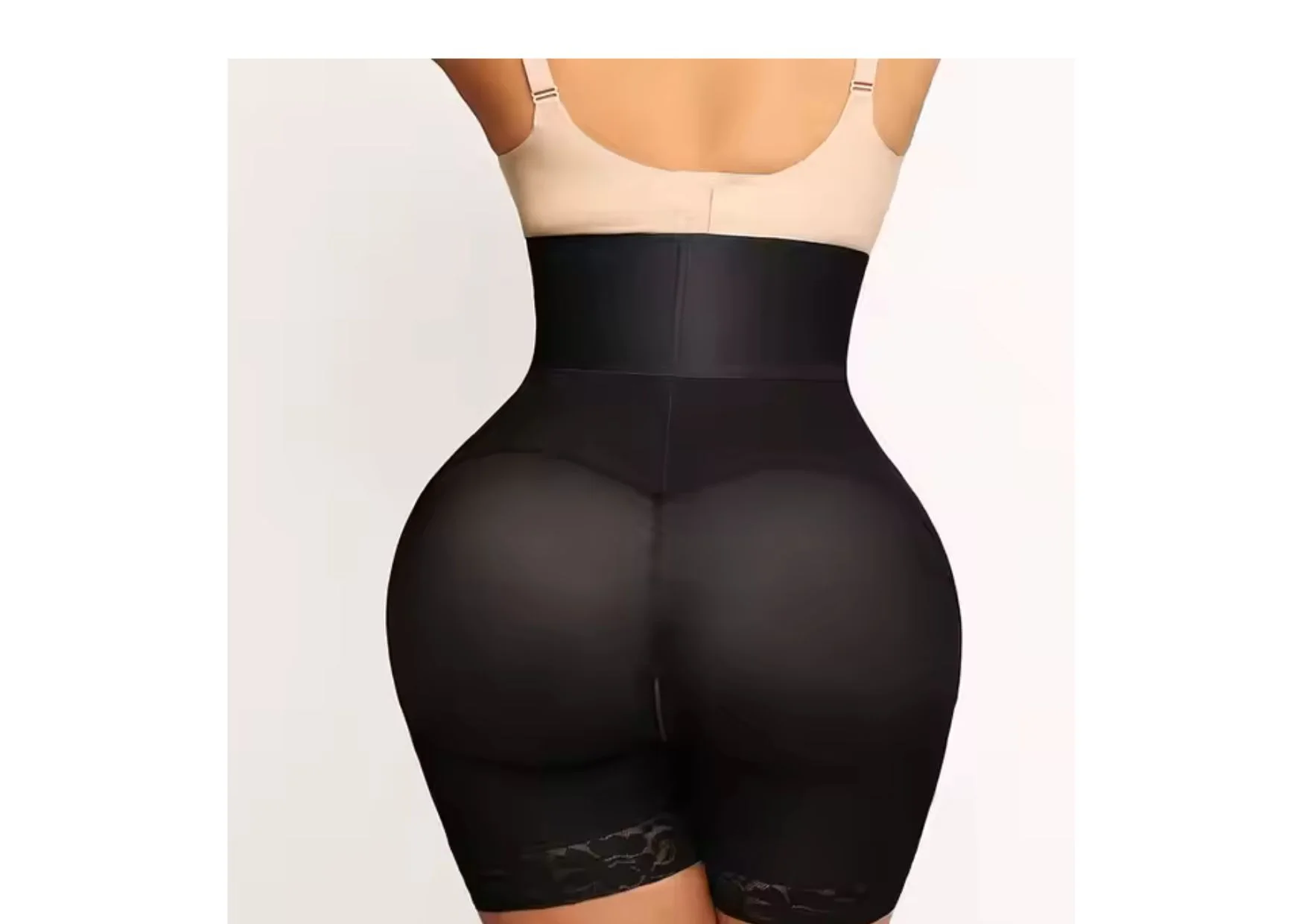 Coussinets De Fesses Et Hanches Pour Femme - Rembourrage Éponge Améliorée, Ceinture Galbante Avec Fermeture Éclair