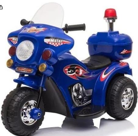 دراجة كهربائية صغيرة بـ3 عجلات 6 فولت 991 للاطفال من يونايتد، لون أزرق (copy)