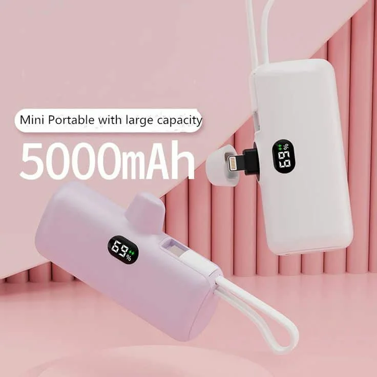 Mini power bank 5000 MAH