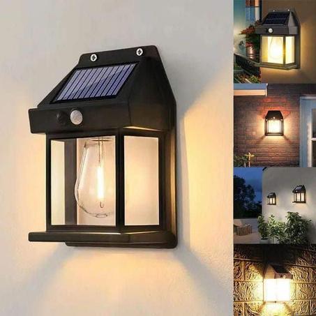 Solar Interaction Wall Lamp – إضاءة كلاسيكية بالطاقة الشمسية