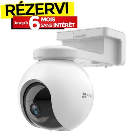 كاميرا مراقبة خارجية EZVIZ HB8 بدقة 2K+ (4 ميغابكسل)، ذكية، متحركة (موتوريزي) وتعمل بالبطارية