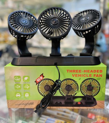 VENTILATEURE DE VOITURE 3 TETE