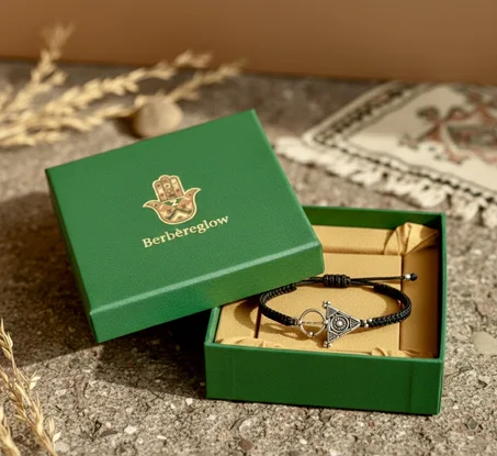 Black Adjustable Berber Bracelet for Men & Women