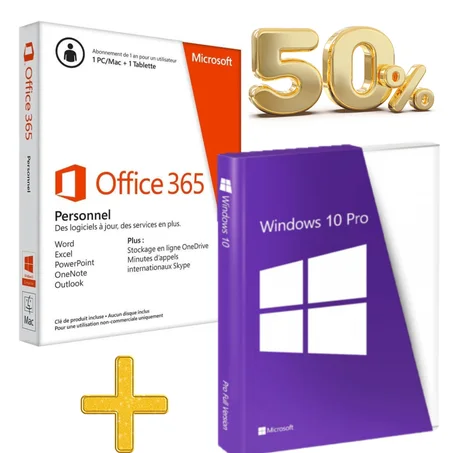Office 365 Pro Plus 5 devices + Ms Windows 10 Pro genuine key