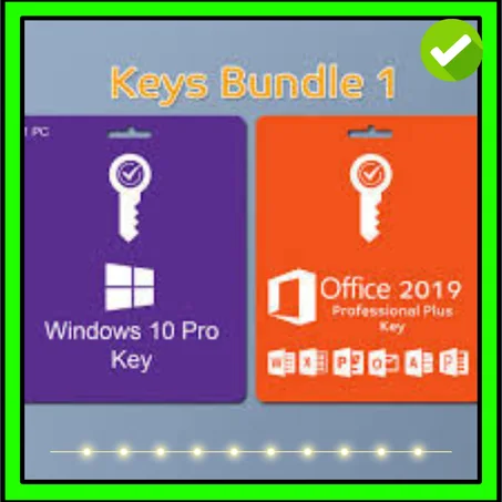 WINDOWS 10 PROFESSIONAL + OFFICE 2019 PROFESSIONAL PLUS – BUNDLE