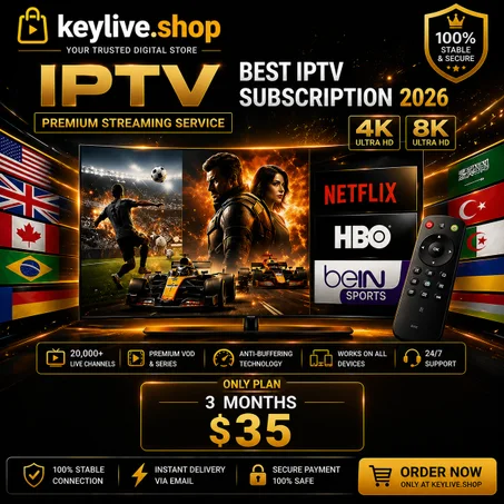 Best IPTV Subscription 2026 | Global Channels + Premium VOD& Series | Anti-Buffering