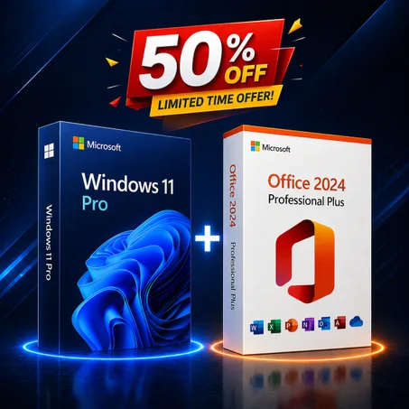 Office 2024 + Windows 11 Pro Bundle | Lifetime License + Instant Delivery