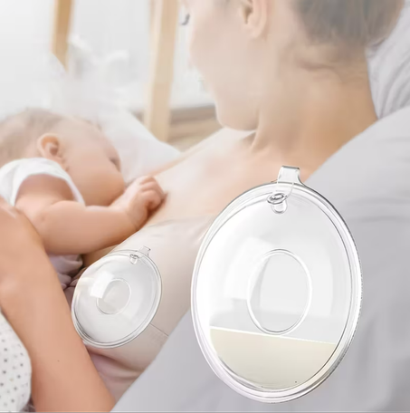 واقي الحلمات ومجمّع حليب الأم