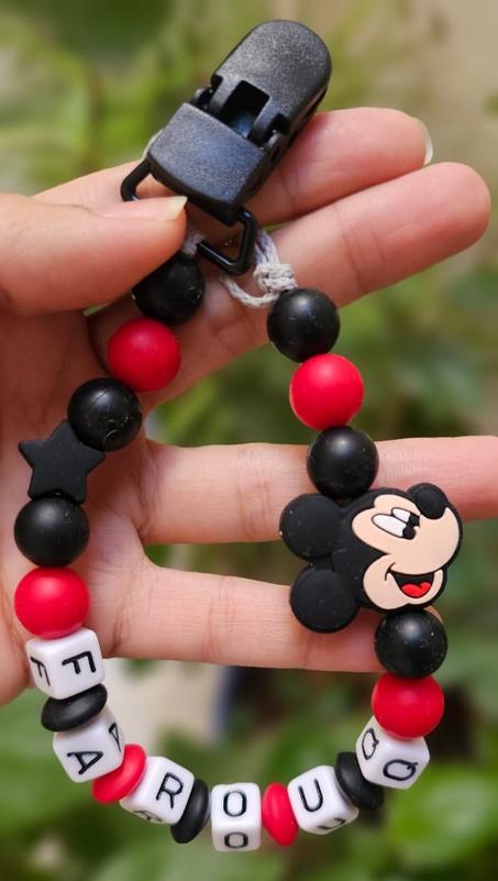 حامل مصاصة الرضع مشخصة بالإسم للذكور