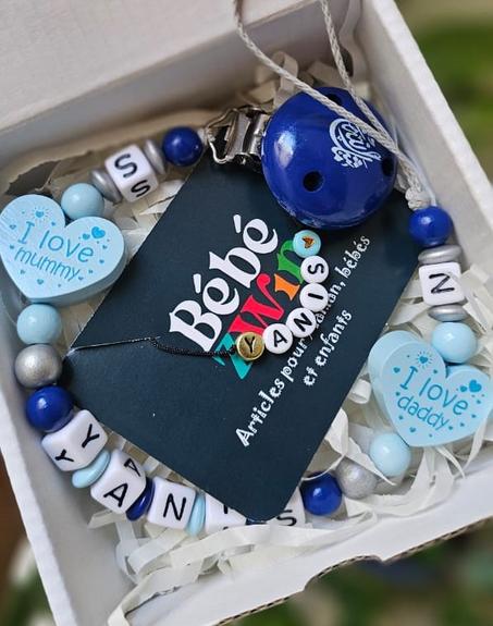 حامل مصاصة الرضع مشخصة بالإسم للذكور