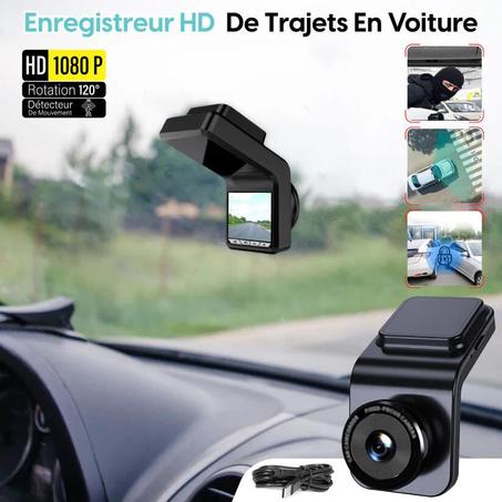 Caméra Enregistreur De Conduite De Voiture HD En Boucle 120°
