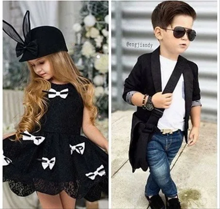 ملابس وأحذية للصغار