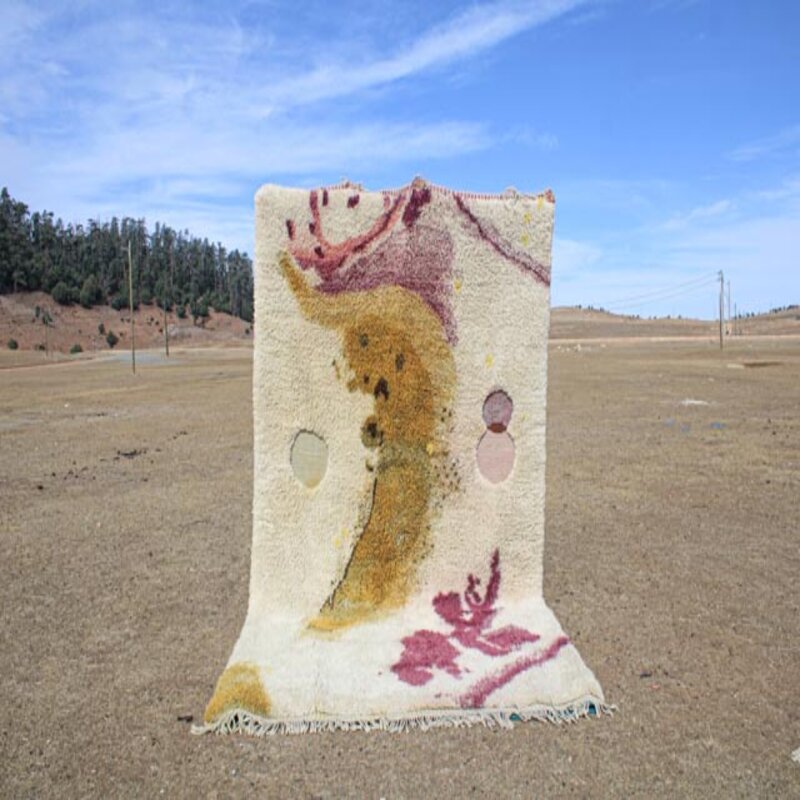 Amazigh Moroccan Rug - Crafted by Rural Women