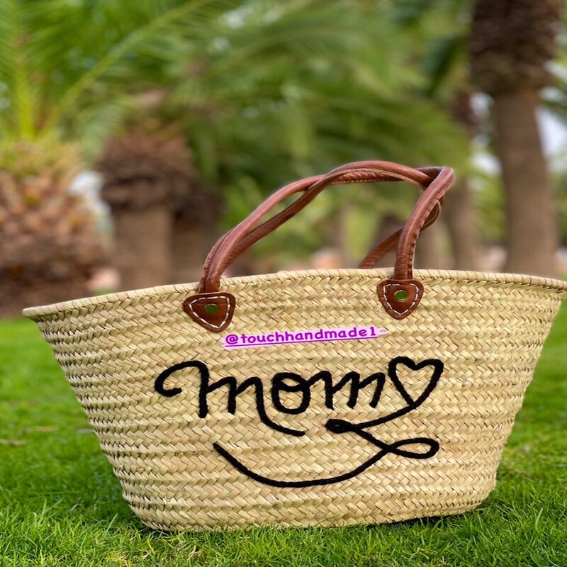 Elevate Your Fashion with Handcrafted Straw Handbag - Personalized with Your Unique Touch - 100% Natural Materials
