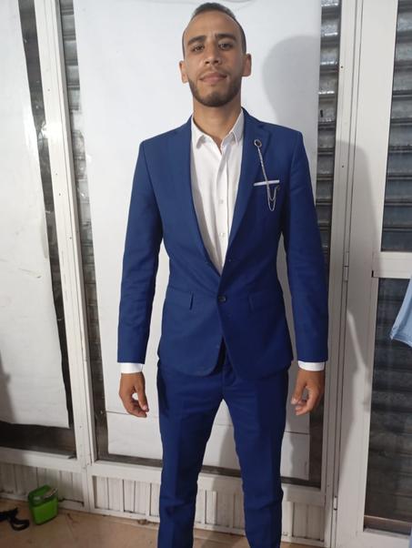 هاغر بدلة سمارت ووش بيرفورمانس للرجال كبيرة وطويلة بقصة كلاسيكية وطويلة منفصلة - سراويل وجاكيتات