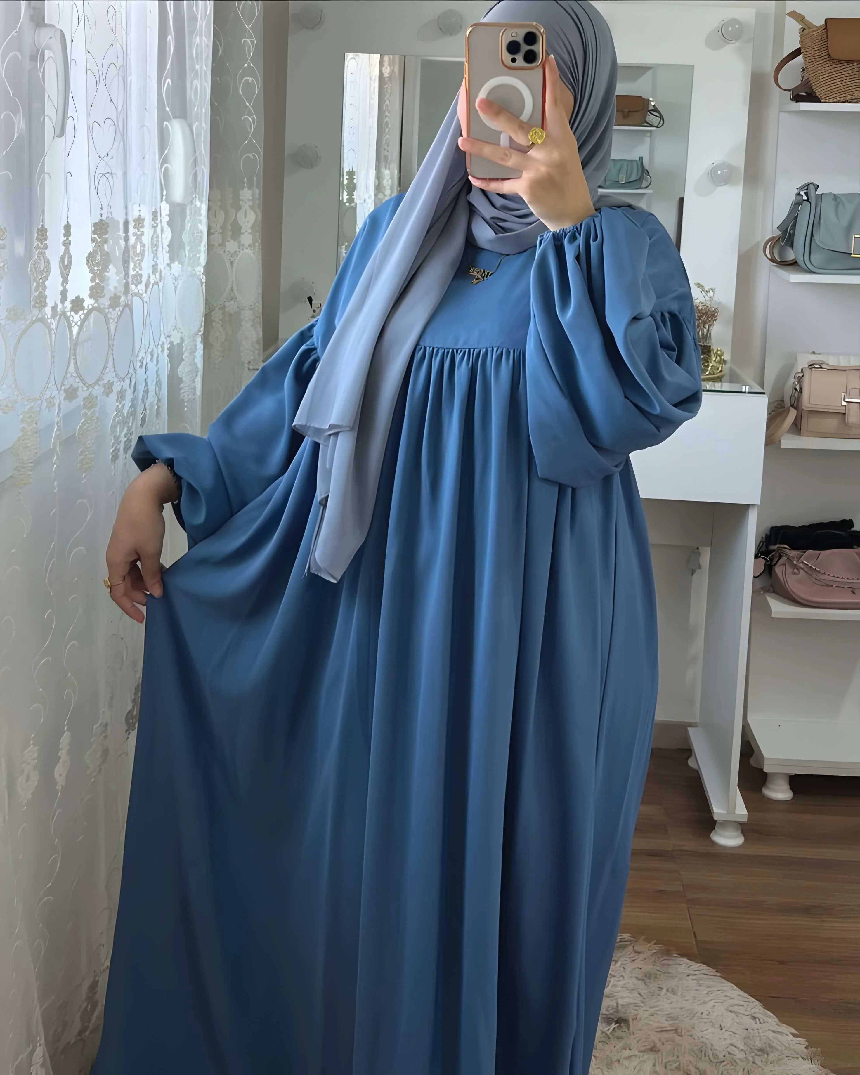 🌸 حجاب شرعي بأناقة راقية ولمسة عصرية