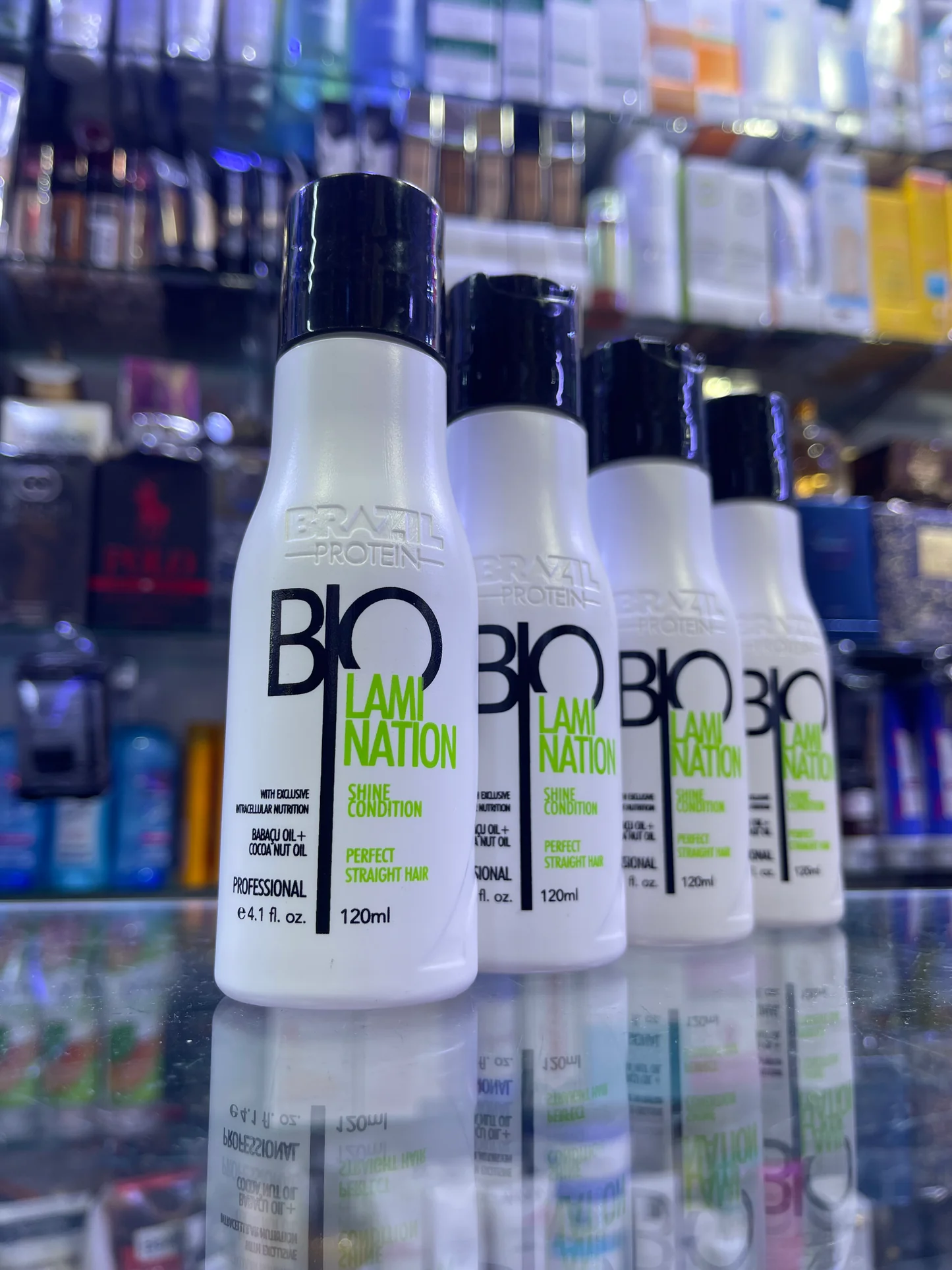 معالج وتمليس الشعر بيو لامينيشن من برازيل بروتين (Brazil Protein Bio Lamination)