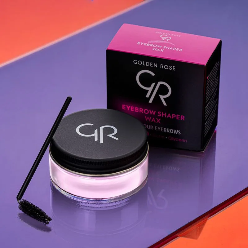 واكس تثبيت وتشكيل الحواجب جولدن روز - غني بالبيوتين وفيتامين B5 (Golden Rose Eyebrow Shaper Wax)