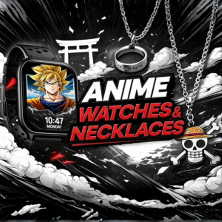 Anime watches and chains