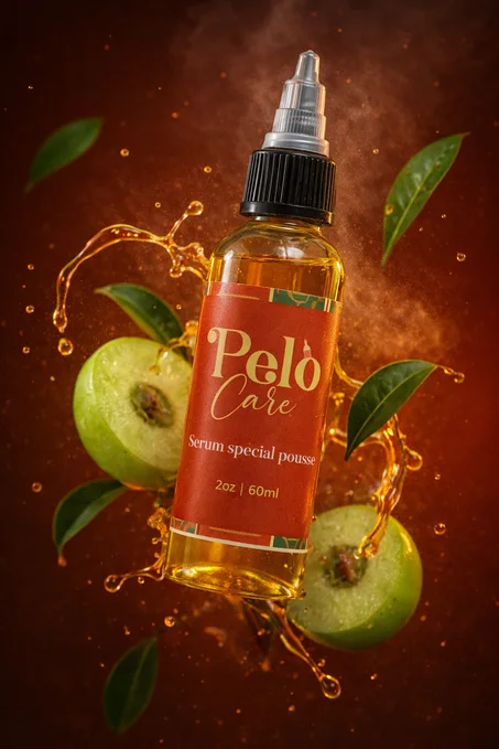 Serum spécial pousse 2oz | 60ml + Calendrier Repousse 90 Jours Programme Anti-Alopécie de Traction