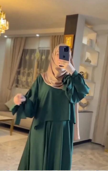 كسوة أنيقة  الثوب  لكريب الممتاز نخب اول &nbsp; حرير طايح