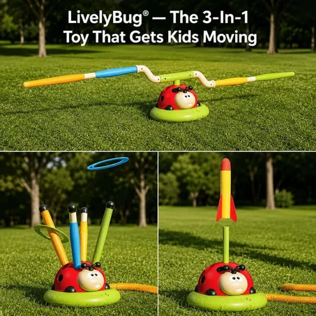 Jouet Coccinelle 3 en 1