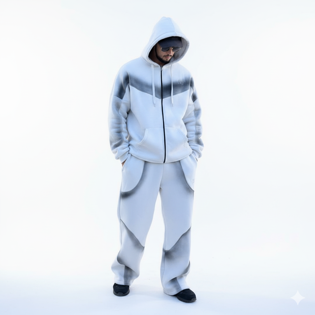 hoodie oversize + baggy pant