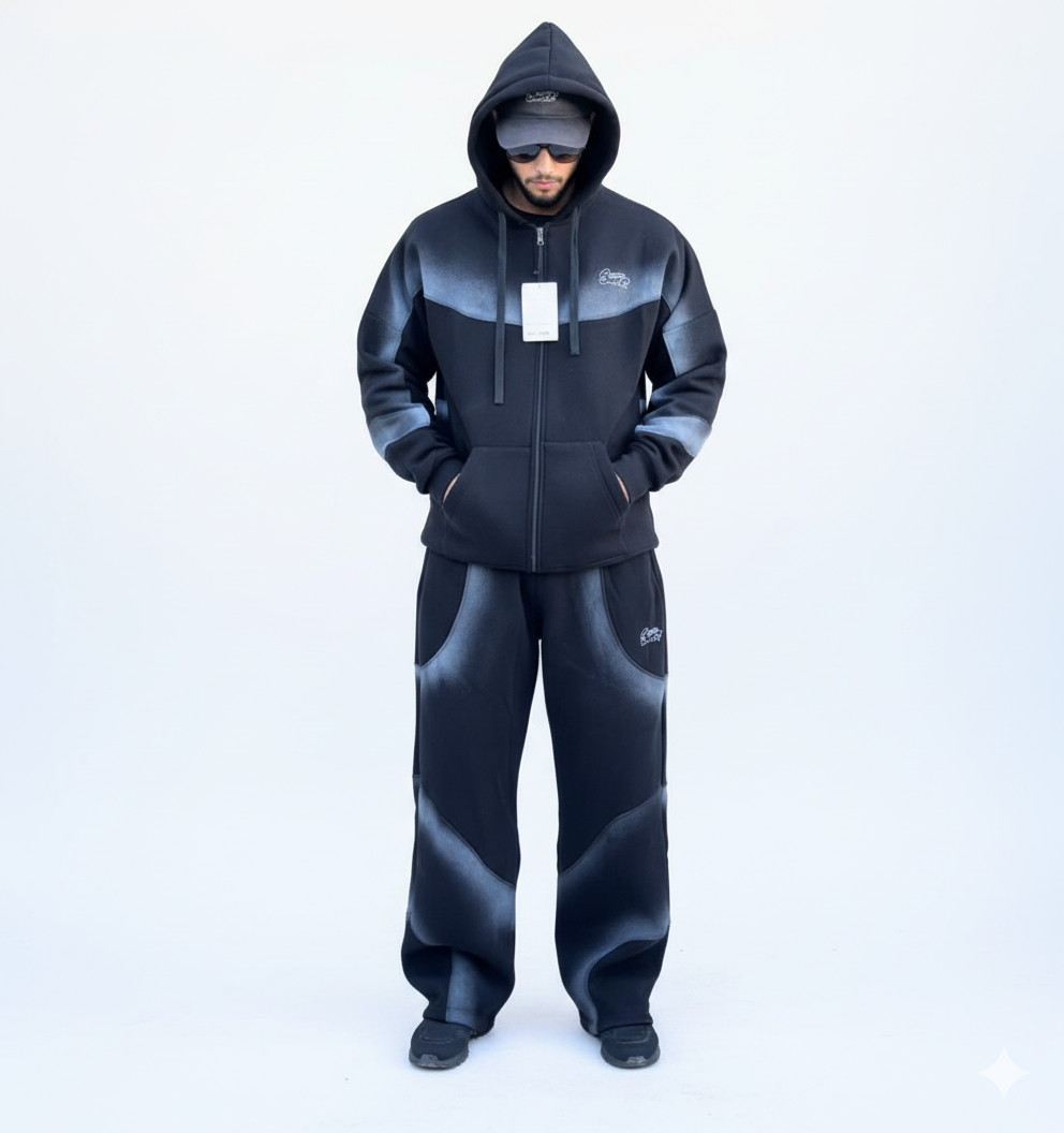 hoodie oversize + baggy pant