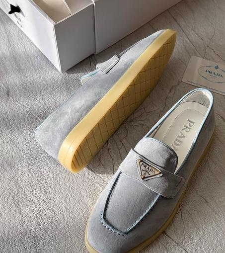 Mocassins en cuir prada