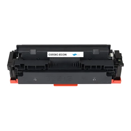C055XC-ECON Compatible pour Cartridge 055H Cyan Toner cartridge canon Compatible 5,900 Pages Sans niveau d'encre