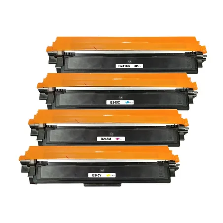 B241BK/245C/Y/M Compatible pour TN-241BK C/K/M/Y Toner cartridge Brother Compatible 2500/2200*3 Pages