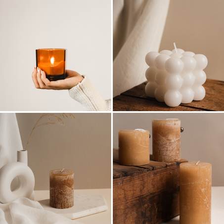 Bougies personnalisées