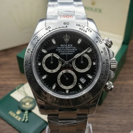 Rolex Daytona Cosmograph – Black Dial Classic