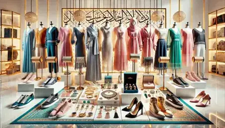 ملابس وأحذية ومجوهرات